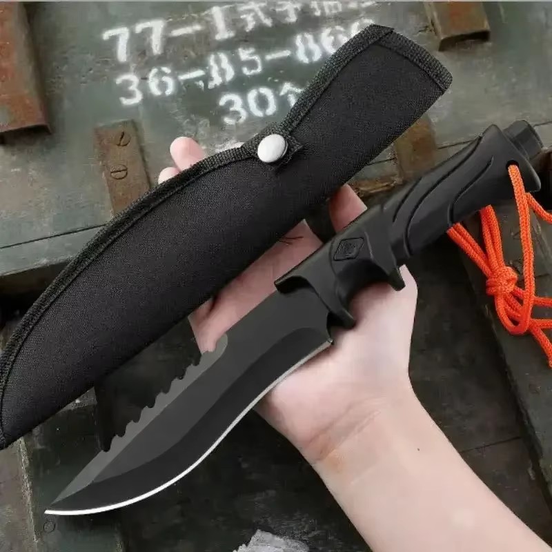 야외용 고경도 직선형 칼, 고정날 EDC 편리한 재킷, - Dive Knife Titanium 리뷰 및 가격