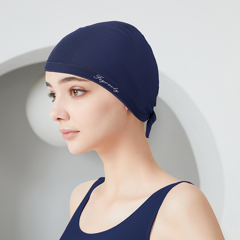여자 숙녀 패션 세련된 귀 보호 편안한 수영 모자 모자 - Aquatic Sports Cap 리뷰 및 가격