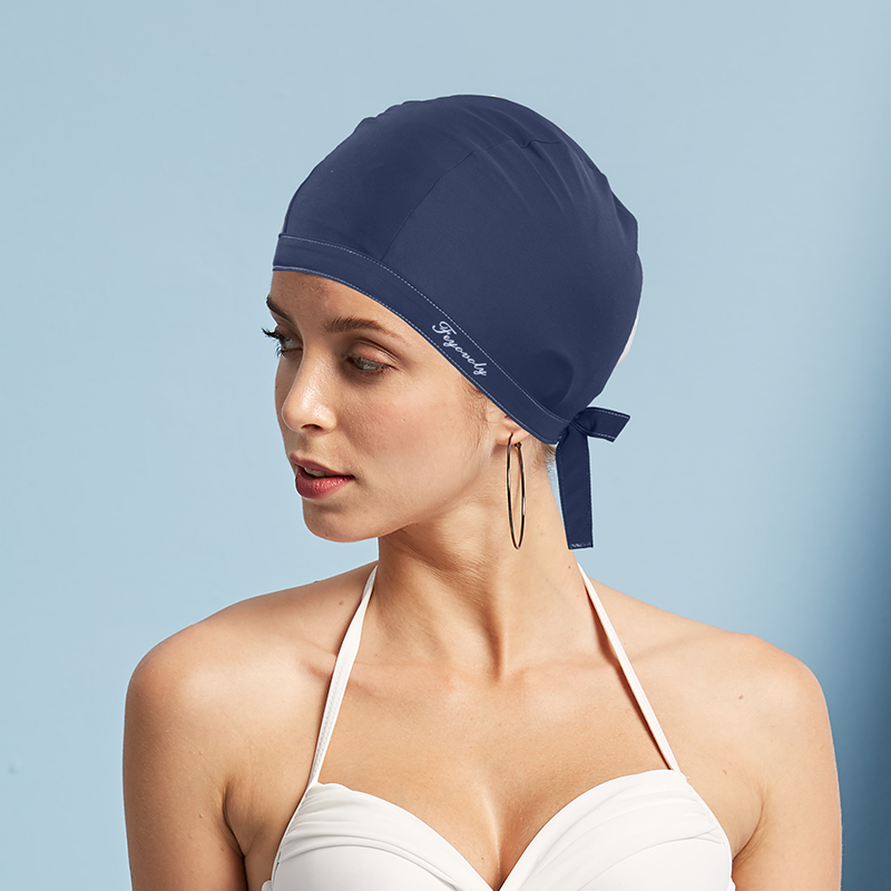 여자 숙녀 패션 세련된 귀 보호 편안한 수영 모자 모자 - Aquatic Sports Cap 리뷰 및 가격